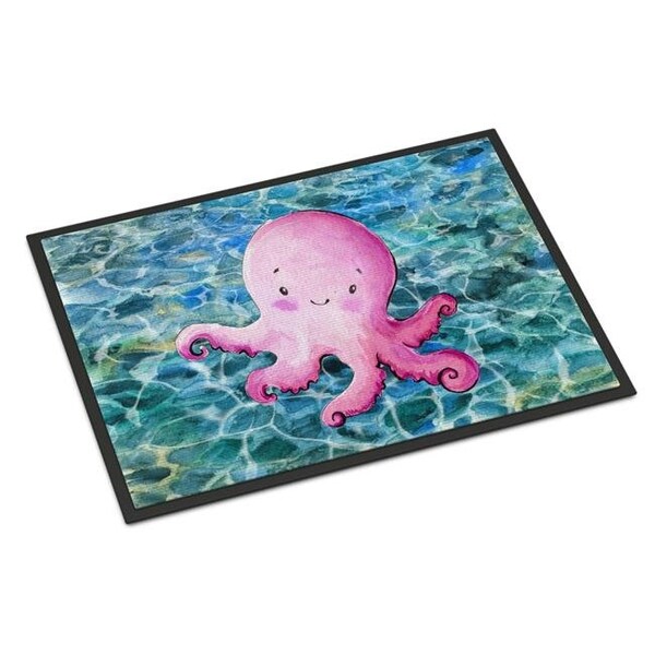 Carolines Treasures BB8522MAT Octopus Indoor or Outdoor Mat - 18 x 27 in. BB8522MAT - main